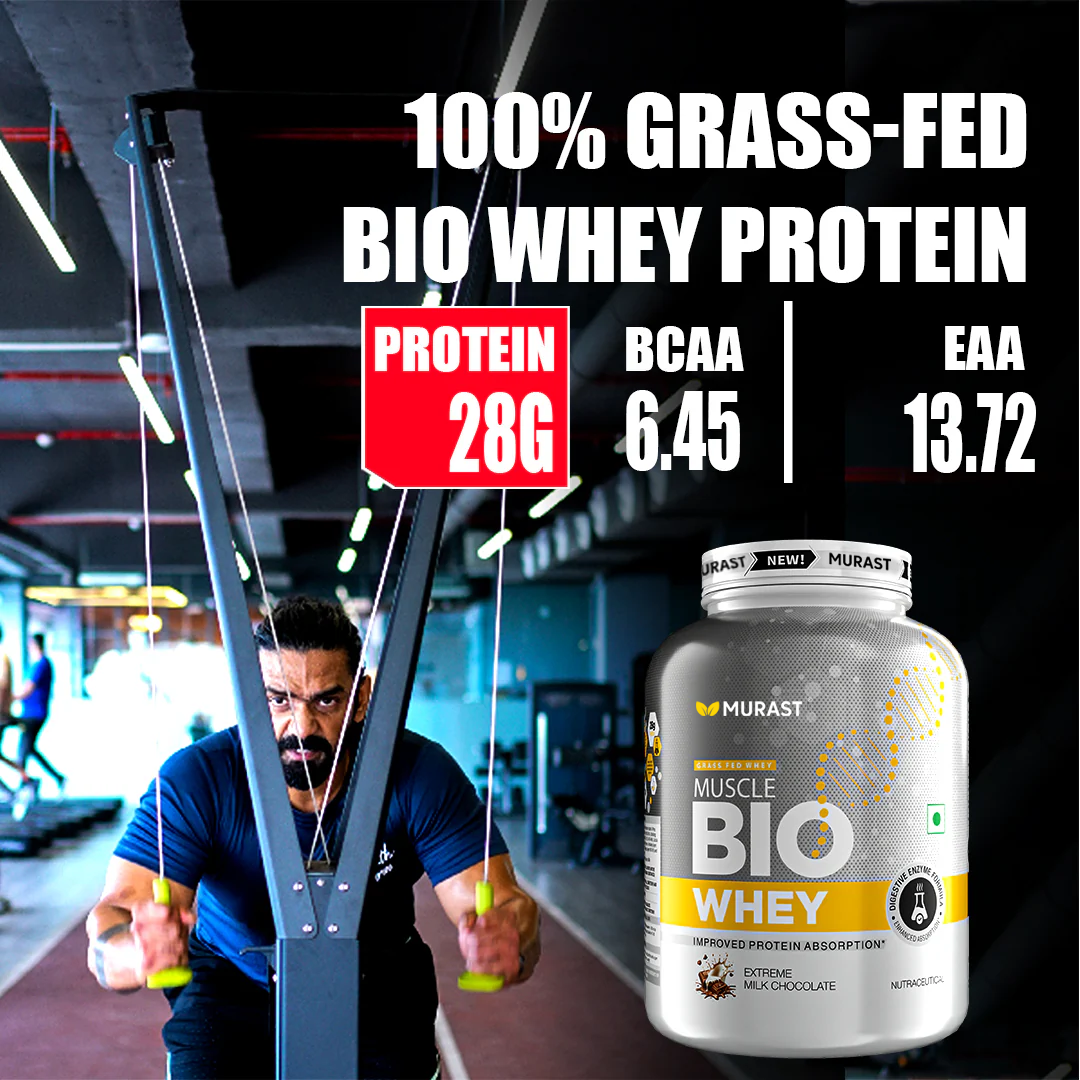 Murast Muscle Bio Whey | Grass Fed Protein | Improved Protein Absorption